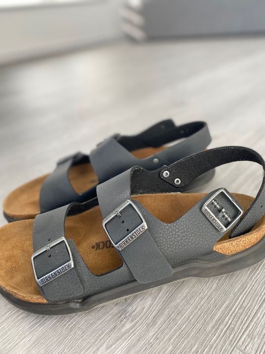 Birkenstock milano rugget black