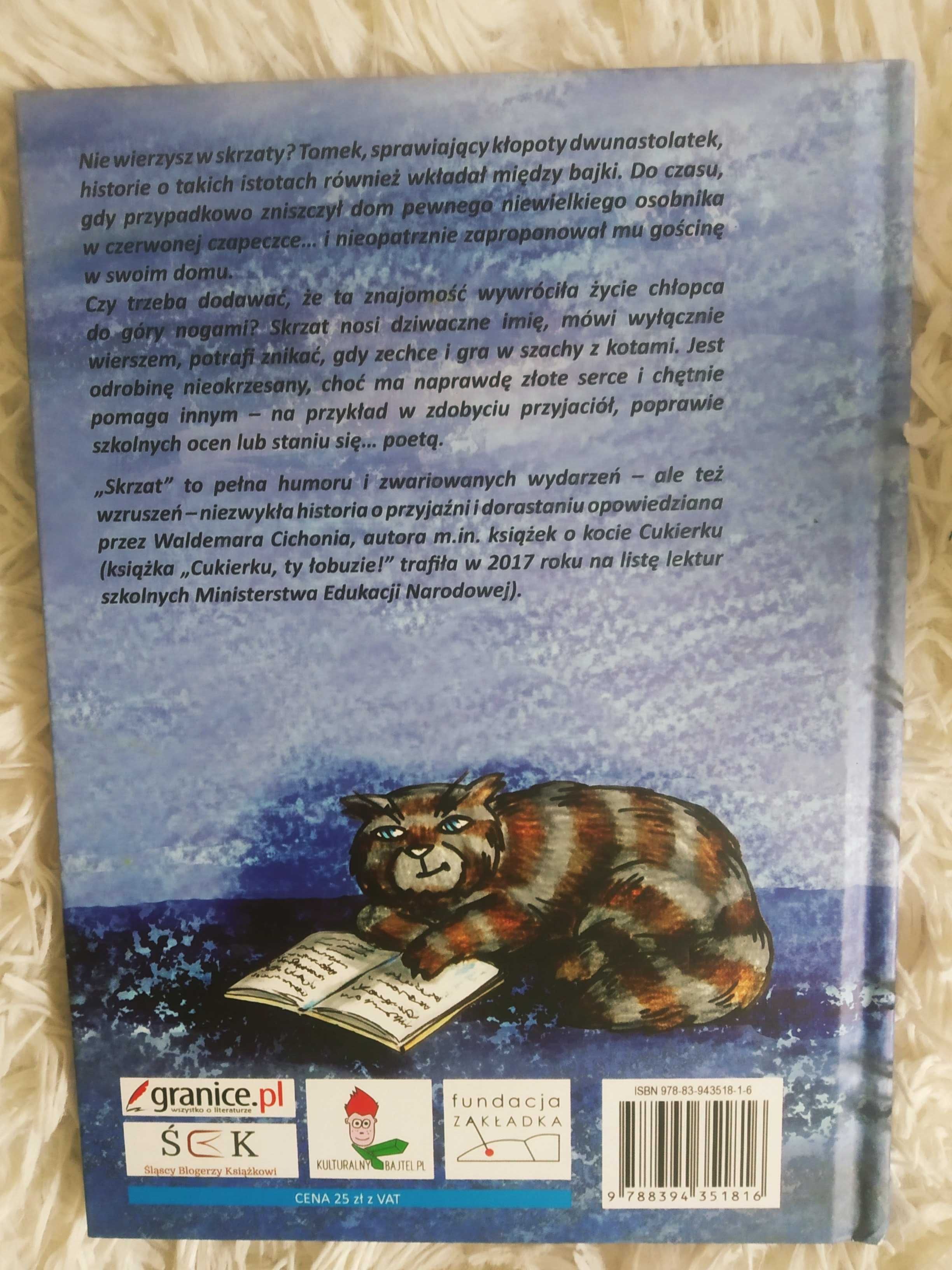 Książka z autografem i dedykacją "Skrzat" Waldemar Cichoń