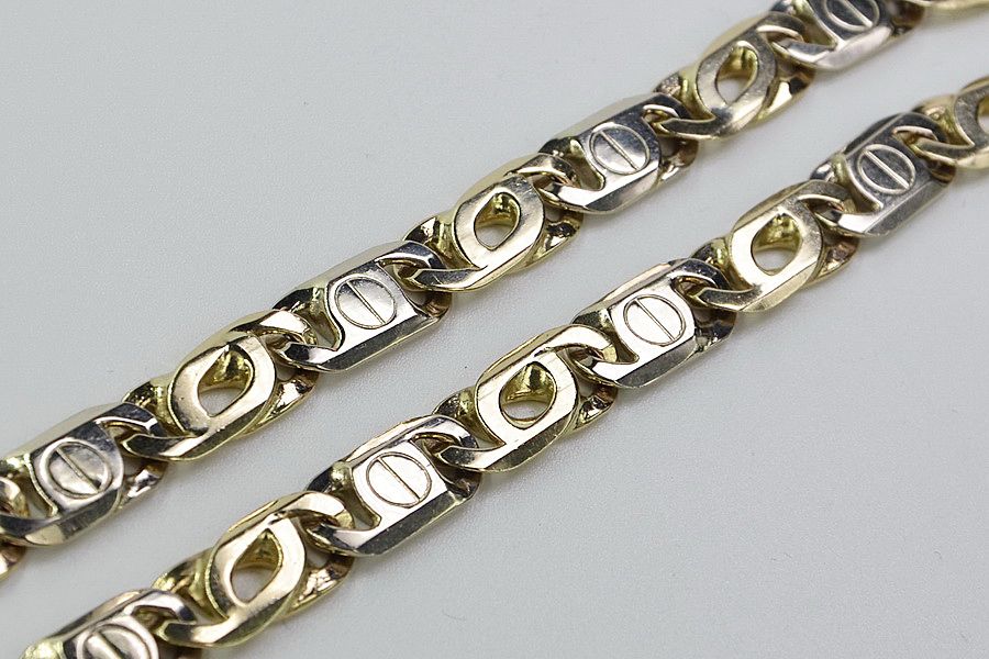 Złoty 14k 585 łańcuszek 51g Włoski łańcuch jedyny w Polsce cc031yw S