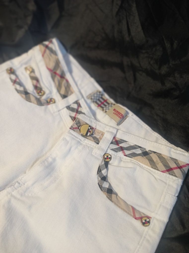 Spodnie dziewczęce Burberry 110/116