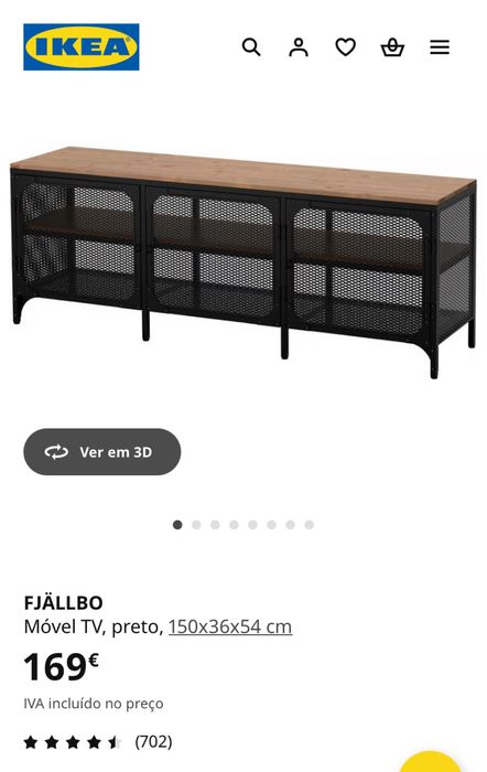 Movel de televisao ikea