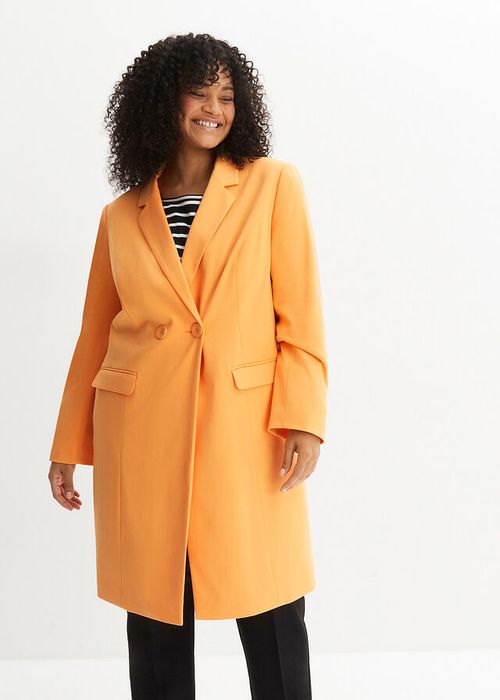 B.P.C długi żakiet jasnopomarańczowy 54.