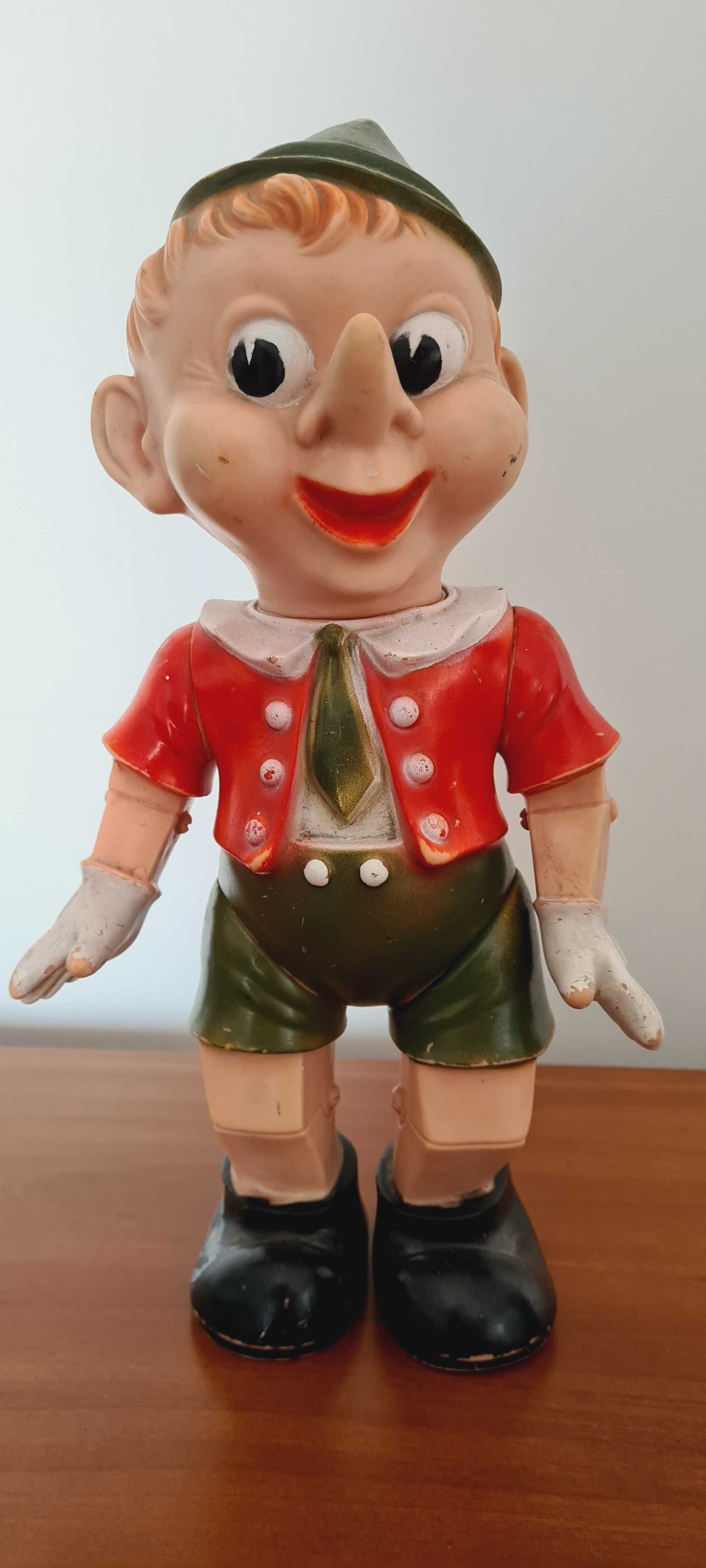 Dupla Pínoquio e Grilo Falante  - brinquedos anos 60