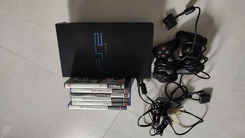 PlayStation 2 * pady * gry * zestaw * działa!