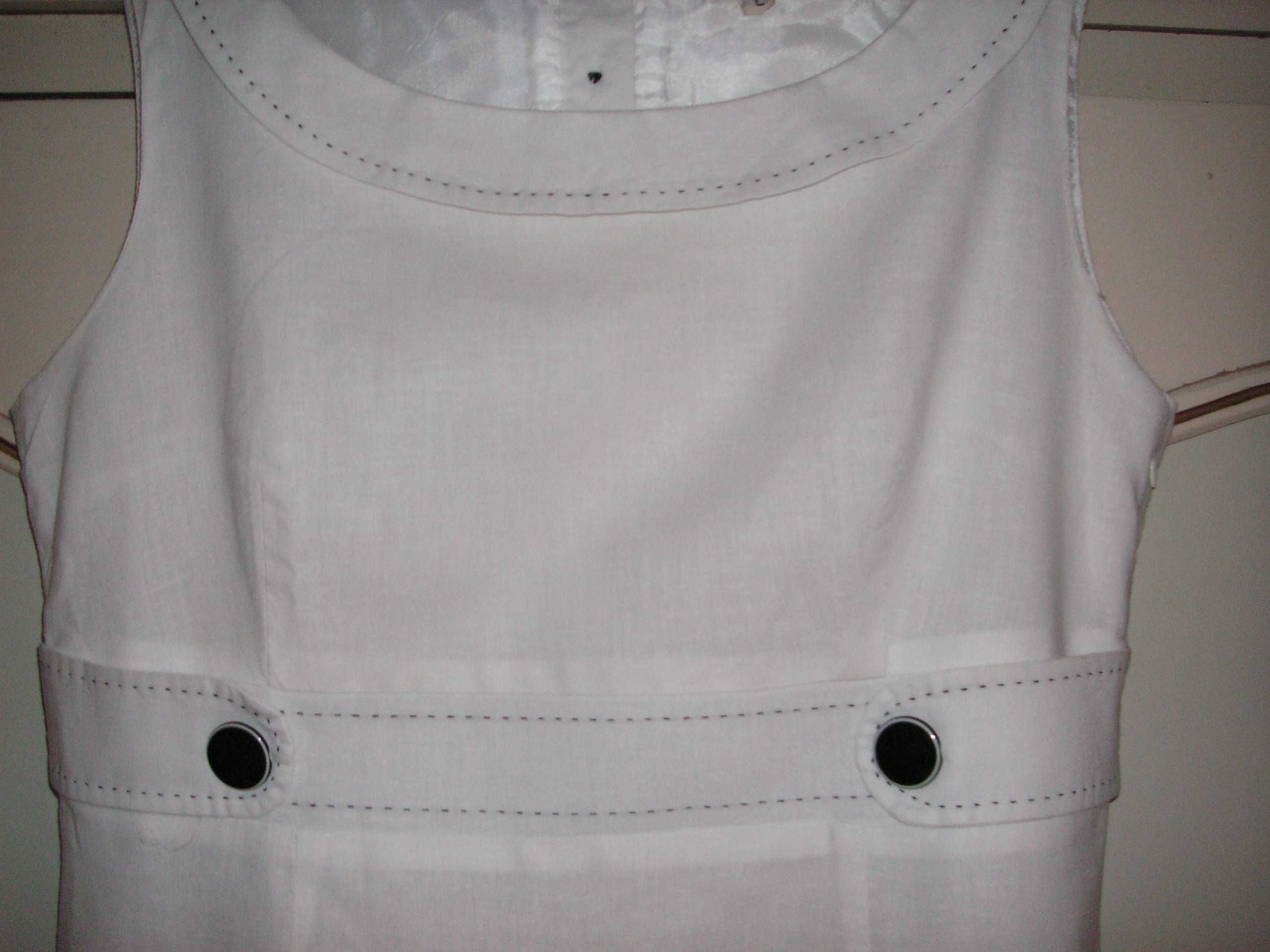 Vestido Fashion Elle/Azul e Lendas e Canções/Branco (Impecáveis)