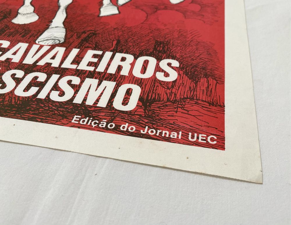 Poster União Estudantes Comunistas PCP Antes-Fascismo