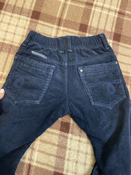 Джинсы на флисе , утепленные . Вильветовые штаны