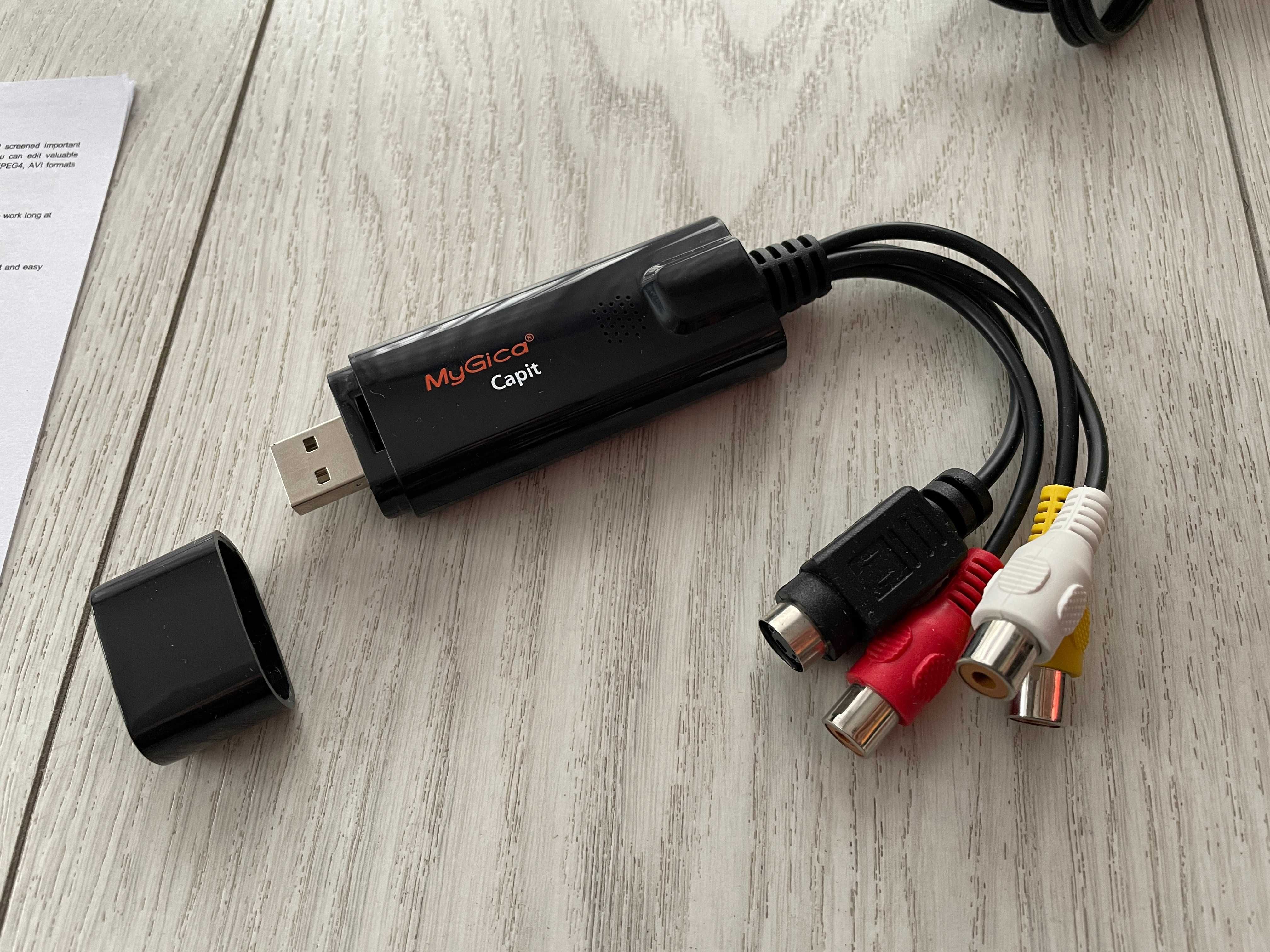 MyGica USB Video Capture Capit Przechowywanie VHS Do DVD Jaworzno.