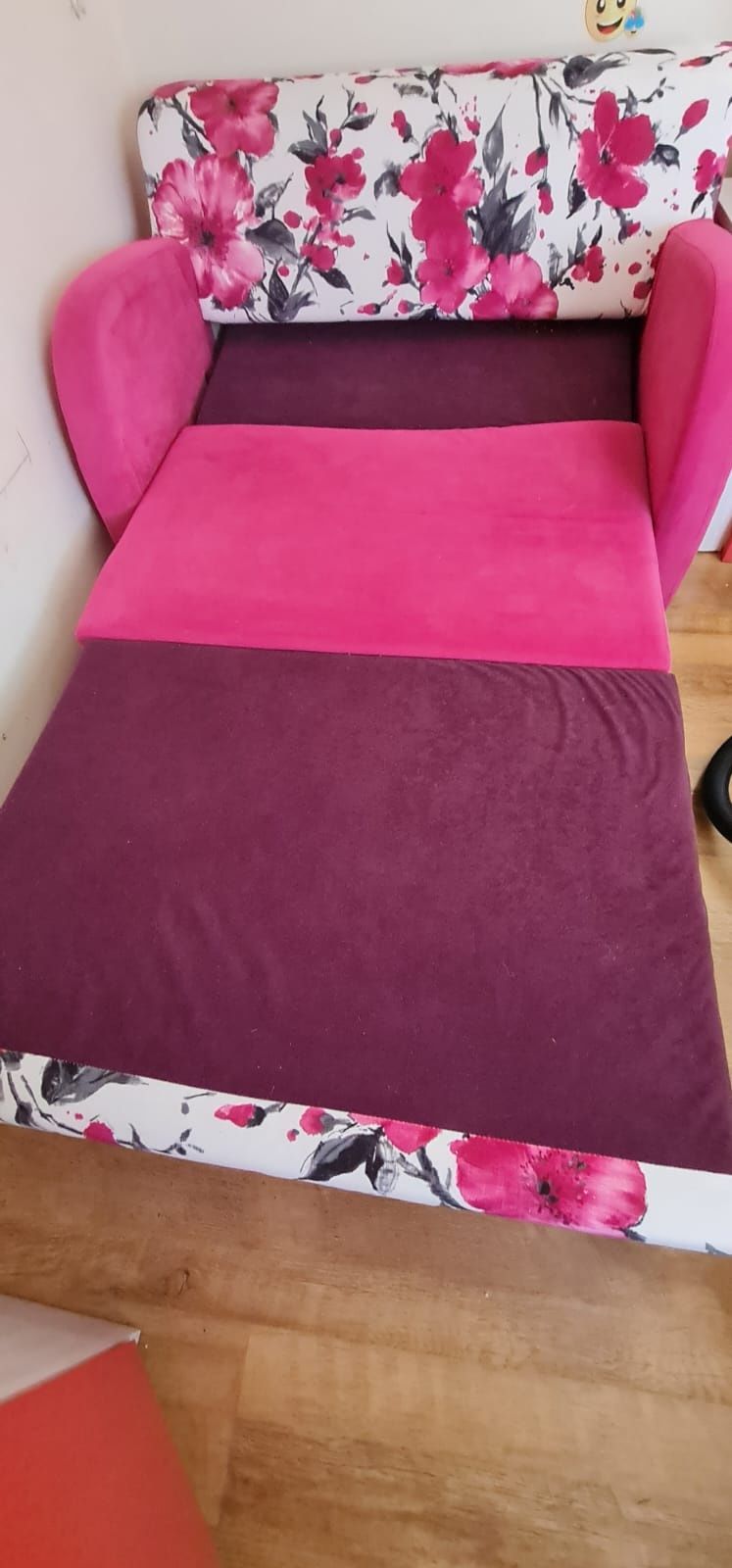 Łóżko 2 osobowe rozkładane