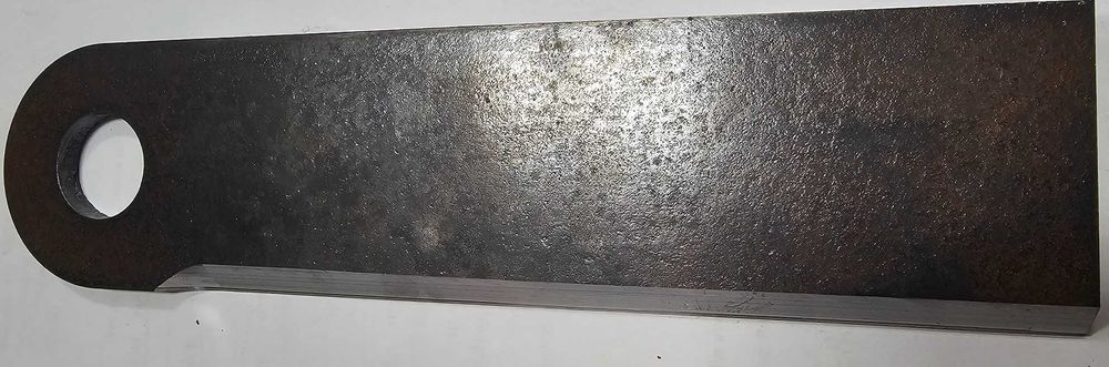 Nóż przystawki rozdrabniacza 240x60x6 Capello Waryński, cały z Hardoxu