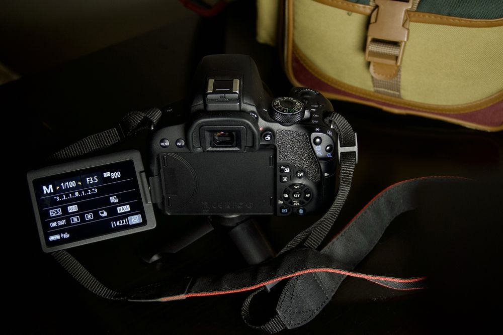 Canon 800D(T7i) + Canon 50mm 1.8 STM + Canon bag