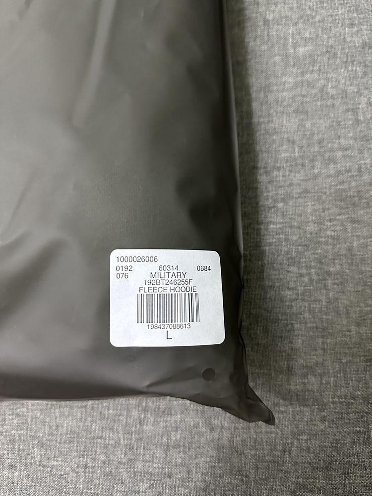 Fear of God Essentials Fleece Hoodie 'Military' (FW24)