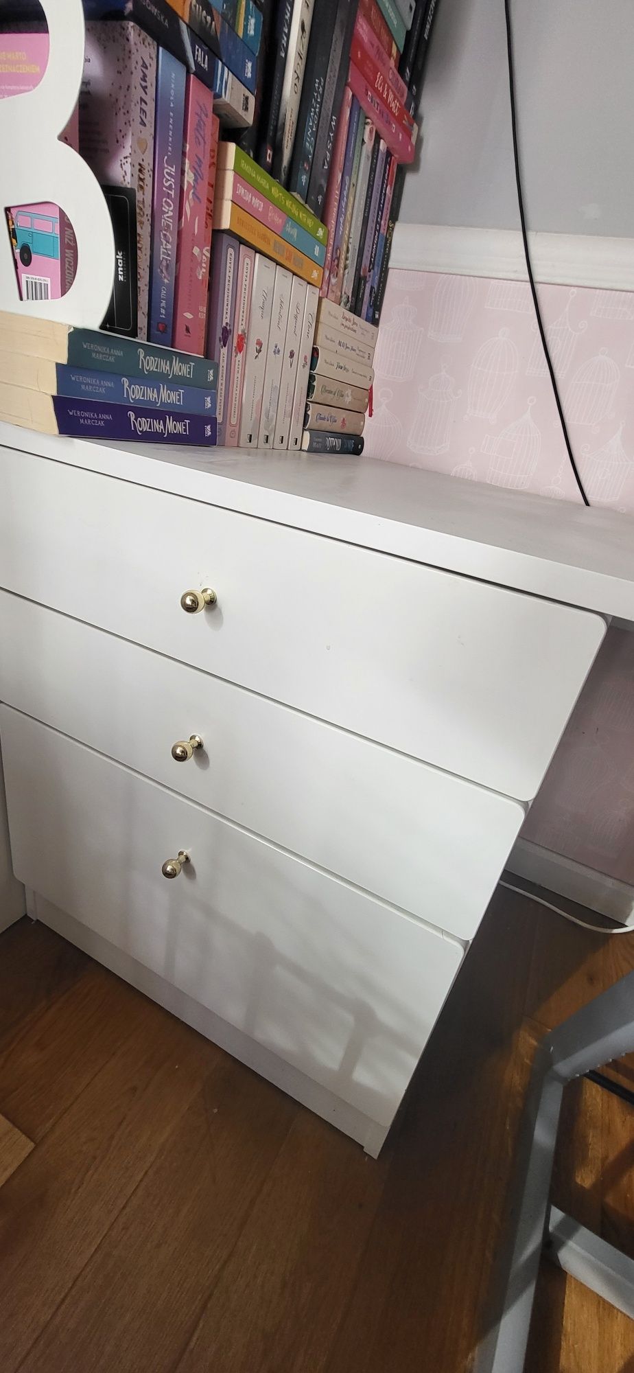 Smastad Ikea łóżko piętrowe z szafą i biurkiem