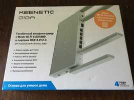 Маршрутизатор Keenetic Giga AX Wi-Fi 6 AX1800 2.4/5 GHz KN-1011