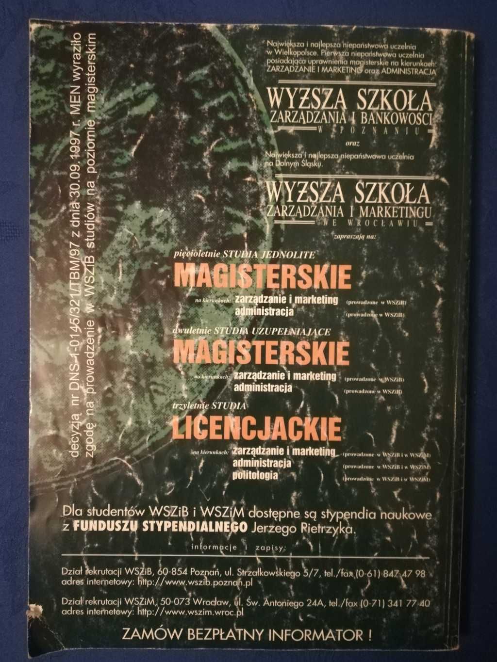 Panorama firm - Gorzów Wlkp., Zielona Góra 1999r.