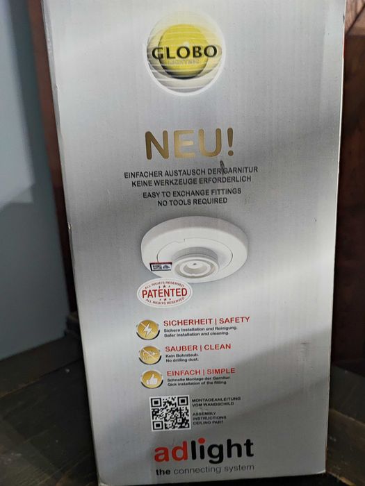 GLOBO MATHILDA  lampa sufitowa żyrandol led  wiszace kryształki