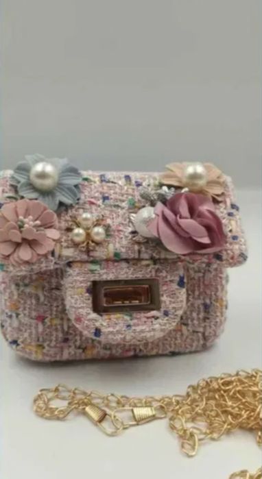 Torebka na ramię dla dziewczynki, mała torebka dziecięca, modna torebk