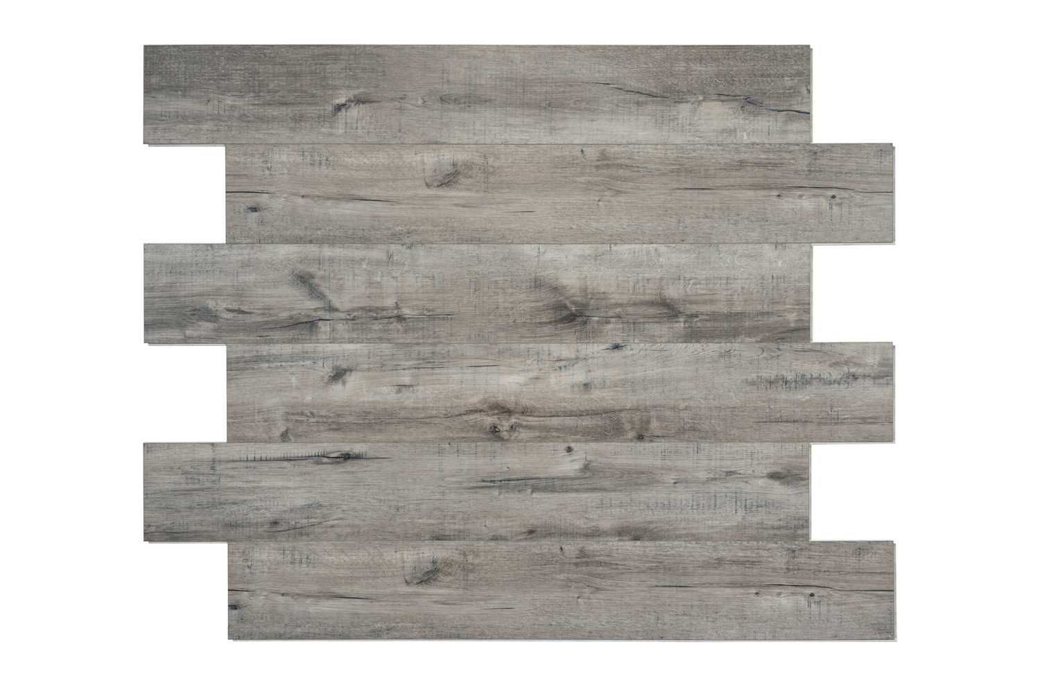 Panele winylowe SPC Dąb Szary Premium 5 mm I OUTLET | II gatunek