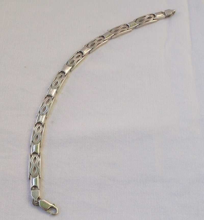 bransoletka srebrna 19,5g długość 21cm