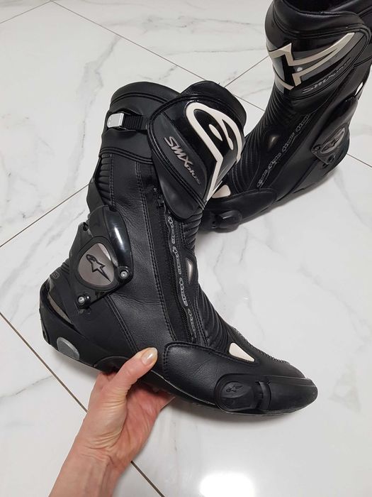 Мото боти мотообувь мотовзуття Alpinestars SMX Plus р. 46