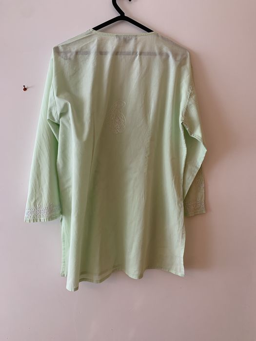 Blusa , tunica verde natura