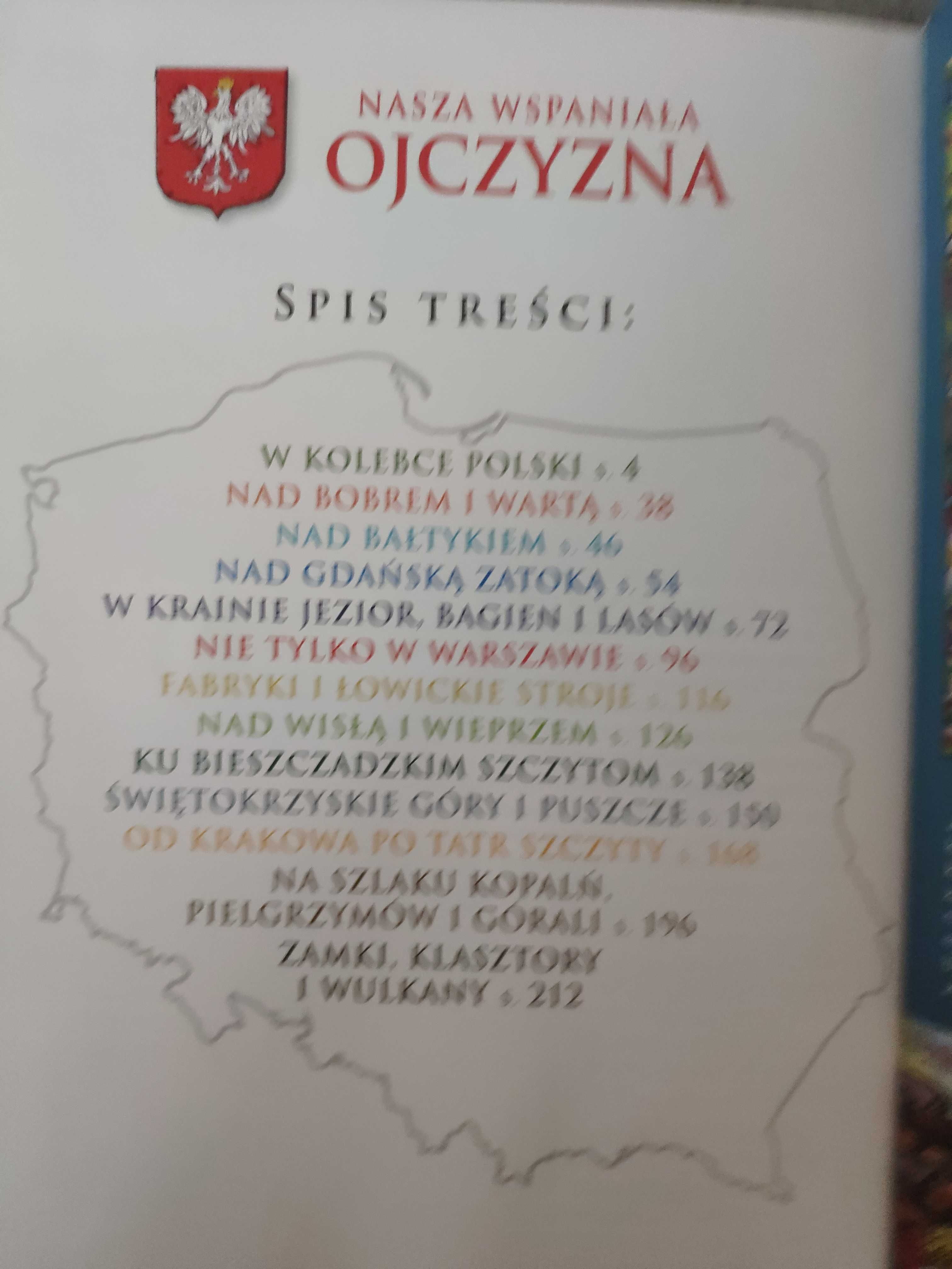 Książka dla dzieci Kocham Polskę Nasza wspaniała Ojczyzna