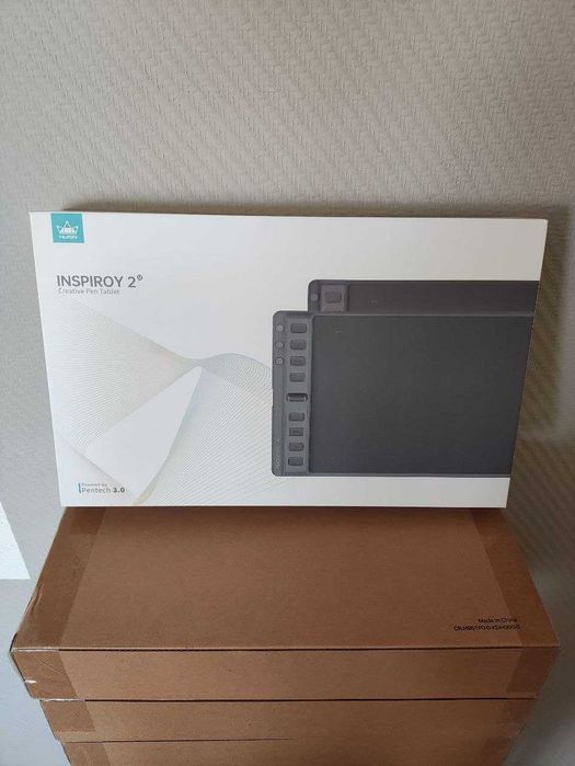 Новий Huion Inspiroy 2 M (H951P) Green/ Black Графічний планшет