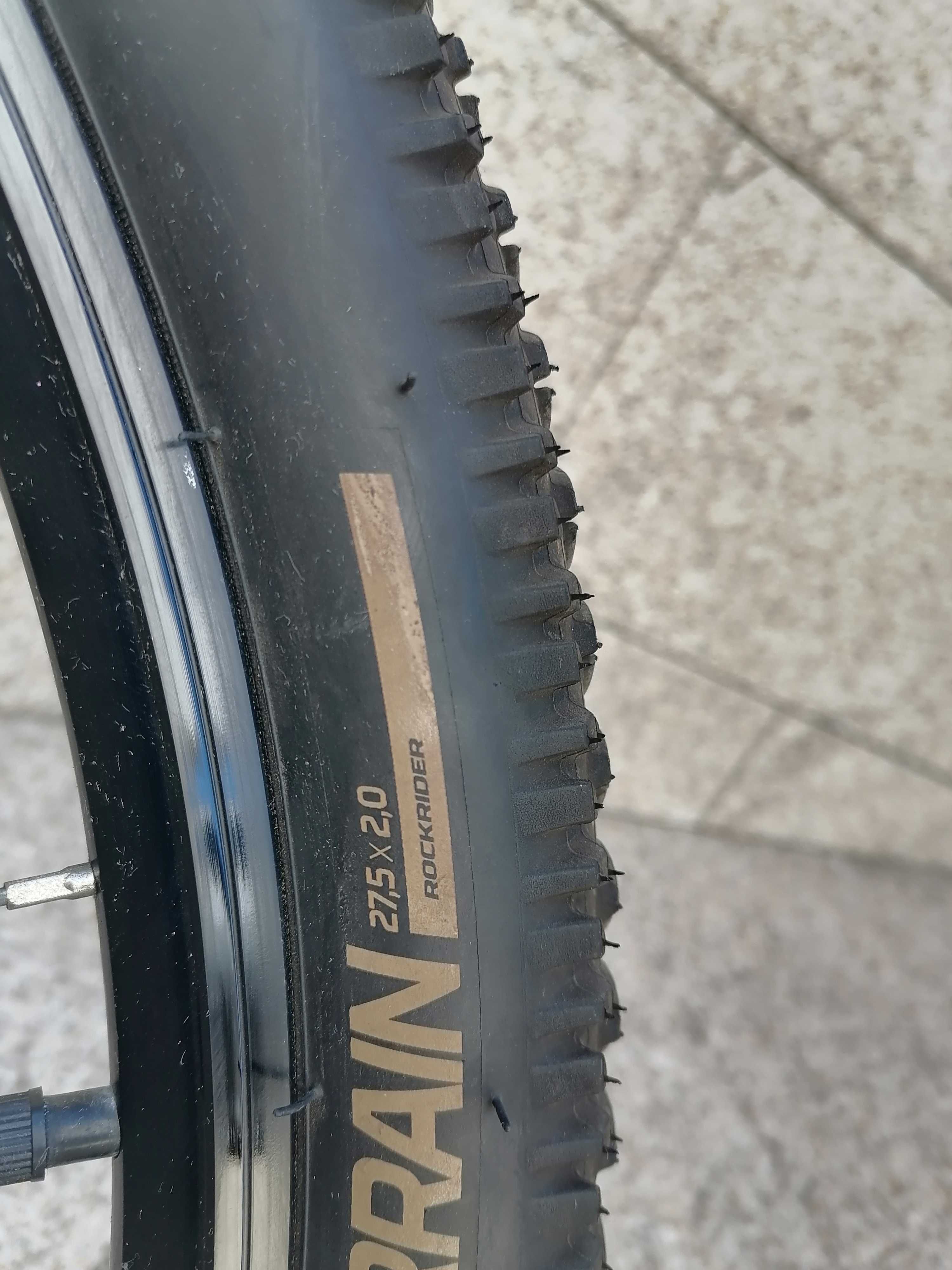 bicicleta btt rockrider roda 27.5 estado nova