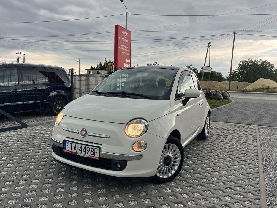 Fiat 500 1.2 Benzyna, 69km, Klimatyzacja, Komputer, Panorama