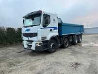 RENAULT PREMIUM 370 DXI / 8x4 / WYWROTKA tylno zsypowa * Hydro klapa