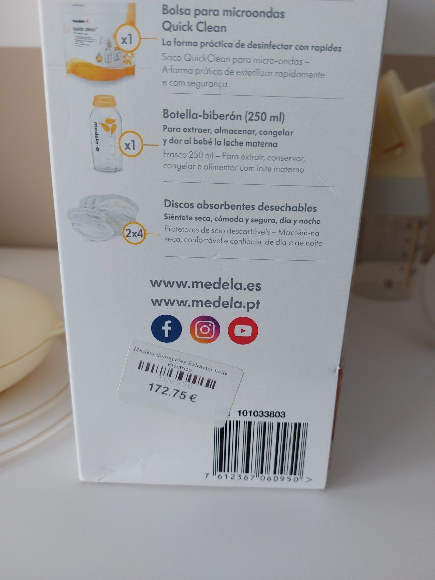 Medela Extractor de Leite Elétrico Swing Flex