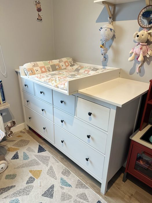 Komoda z nakladka i przewijakiem HEMNES