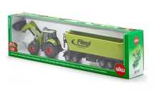 Traktor z ładowarką i wywrotka Dolly. Siku