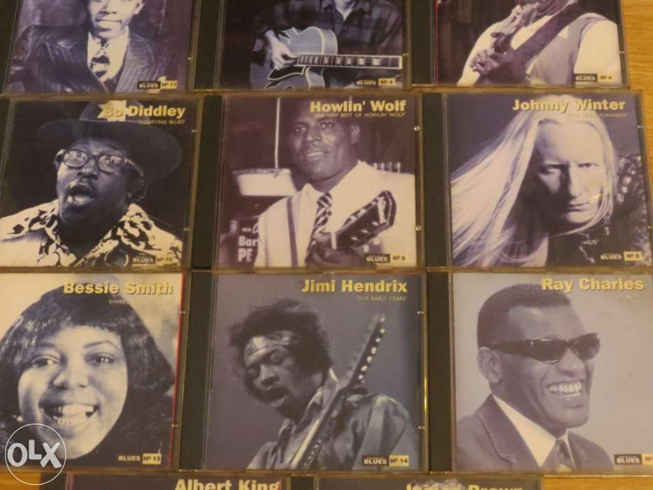 Colecção 14 cds de Blues