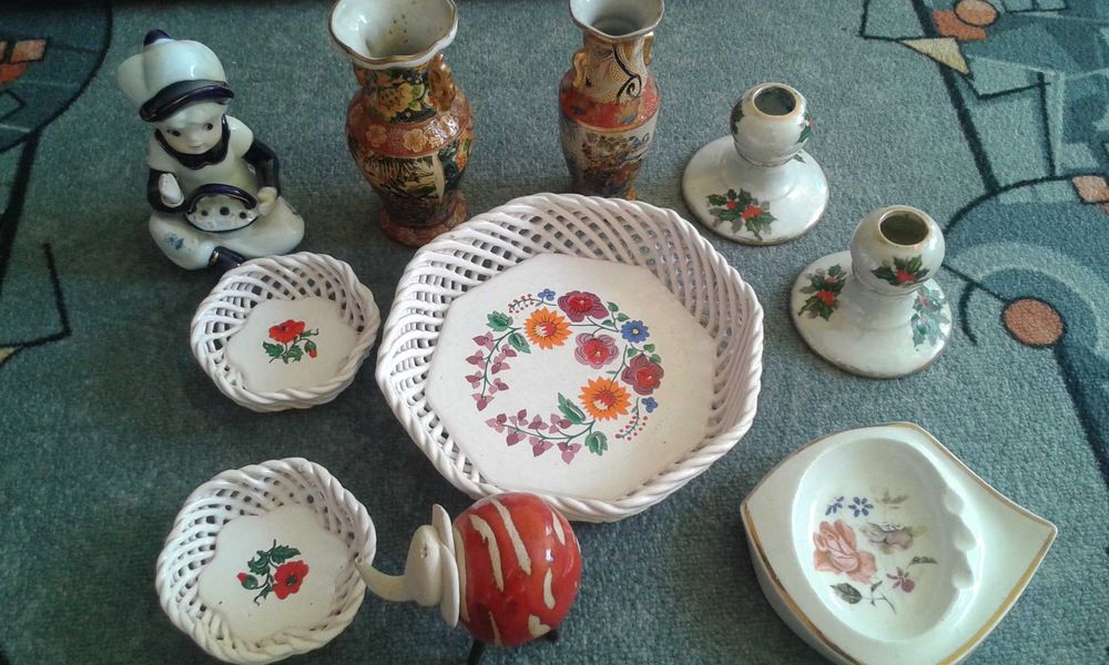 Dekoracje ceramiczne szt. 10