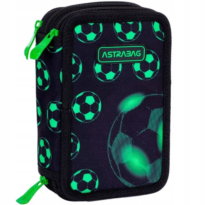 Astra Piórnik Trzykomorowy Z Wyposażeniem Dla Chłopca Piłka Nożna Foot