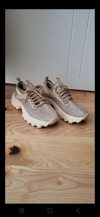 Złoto-brokat sneakersy Aeropostale r. 40