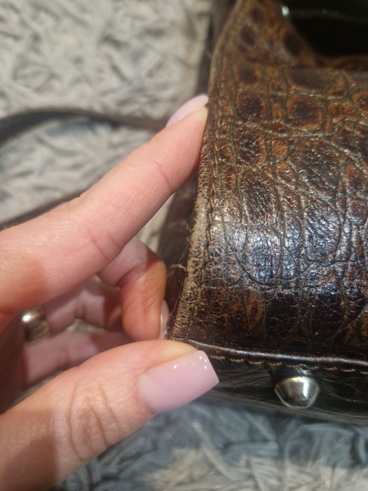 Шкіряна сумка, кожа