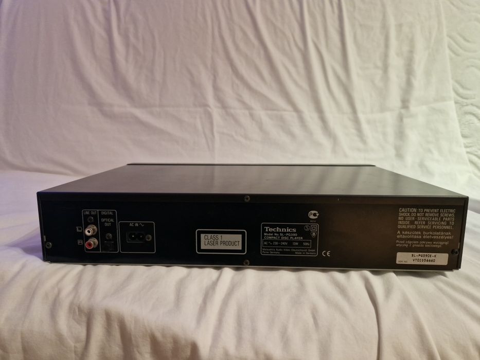 Odtwarzacz cd  technics sl pg 390