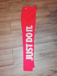 Nike pro M/S Just do it legginsy getry spodnie