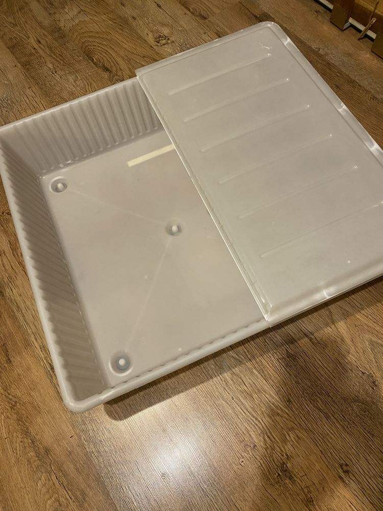 Pojemnik przezroczysty Ikea Dilling 70x77x20 cm