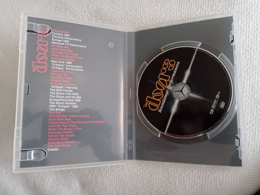 The Doors Soundstage Performances DVD
