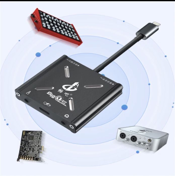 iPhone or iPad External Audio Card New64284468044033121