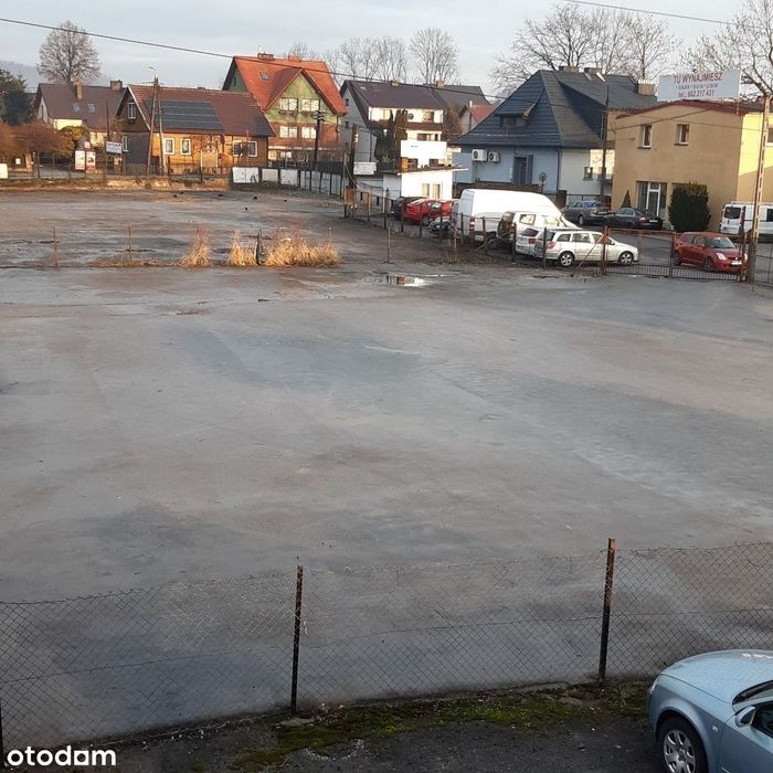 Plac 1500 m2, dzierżawa, ogrodzony, wyasfaltowany