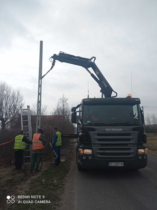 HDS  Transport. , Kontenery, Maszyny, Palety, Big Bagi