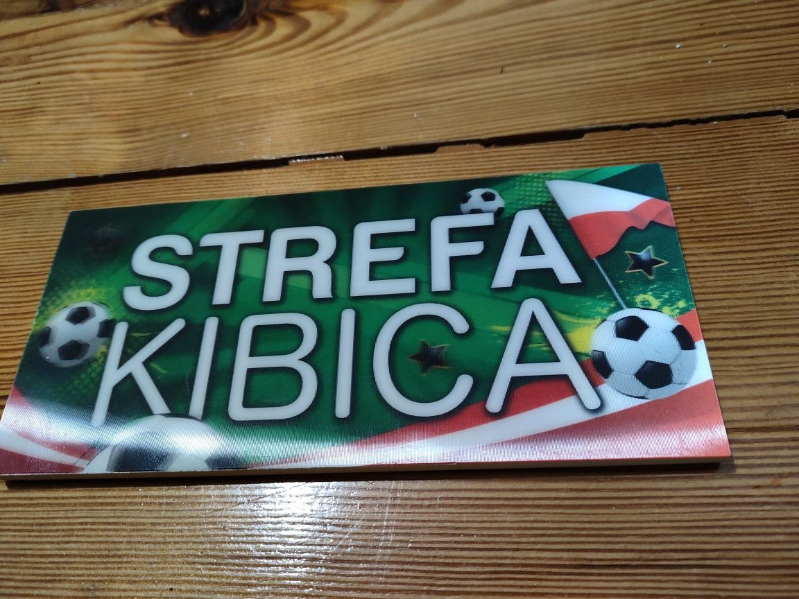 Naklejka na drzwi Strefa Kibica