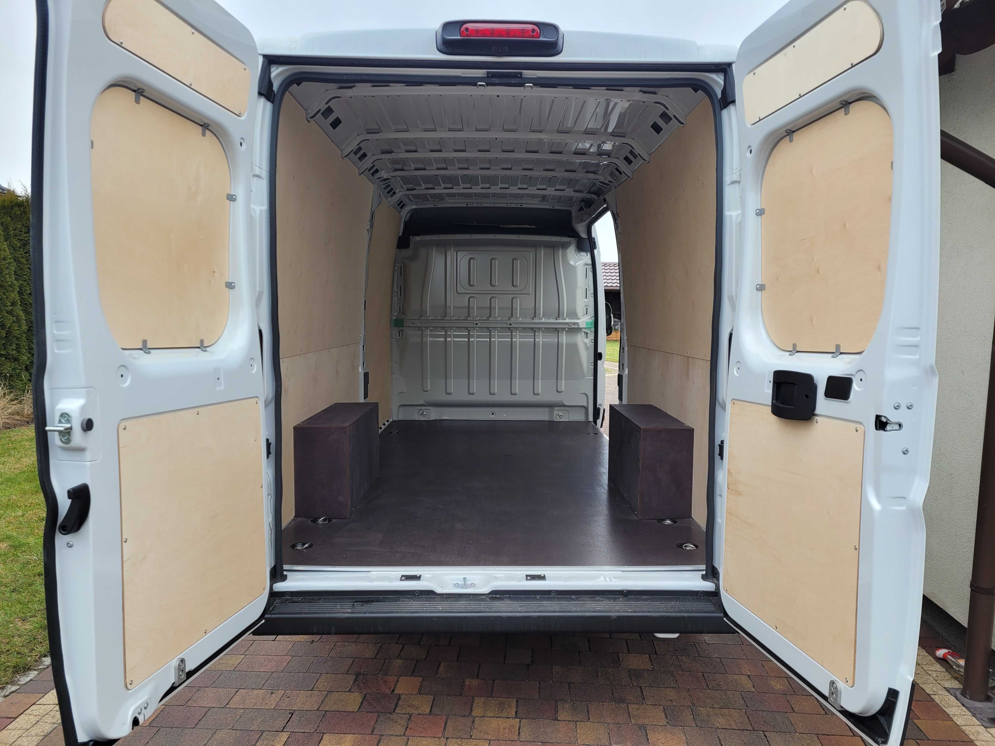 Zabudowa busa, paki Fiat Ducato, Opel Movano L4H2 MONTAŻ