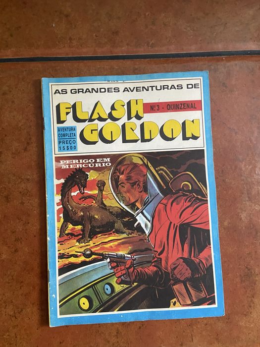 Revistas Flash Gordon – fascículos antigos (1988)