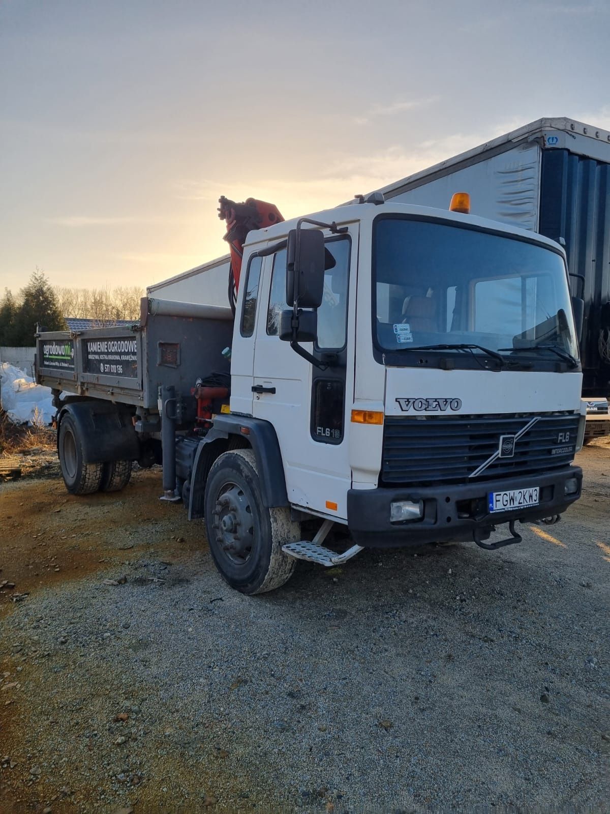 Volvo FL 618 wywrotka HDS ładowność 8.5t