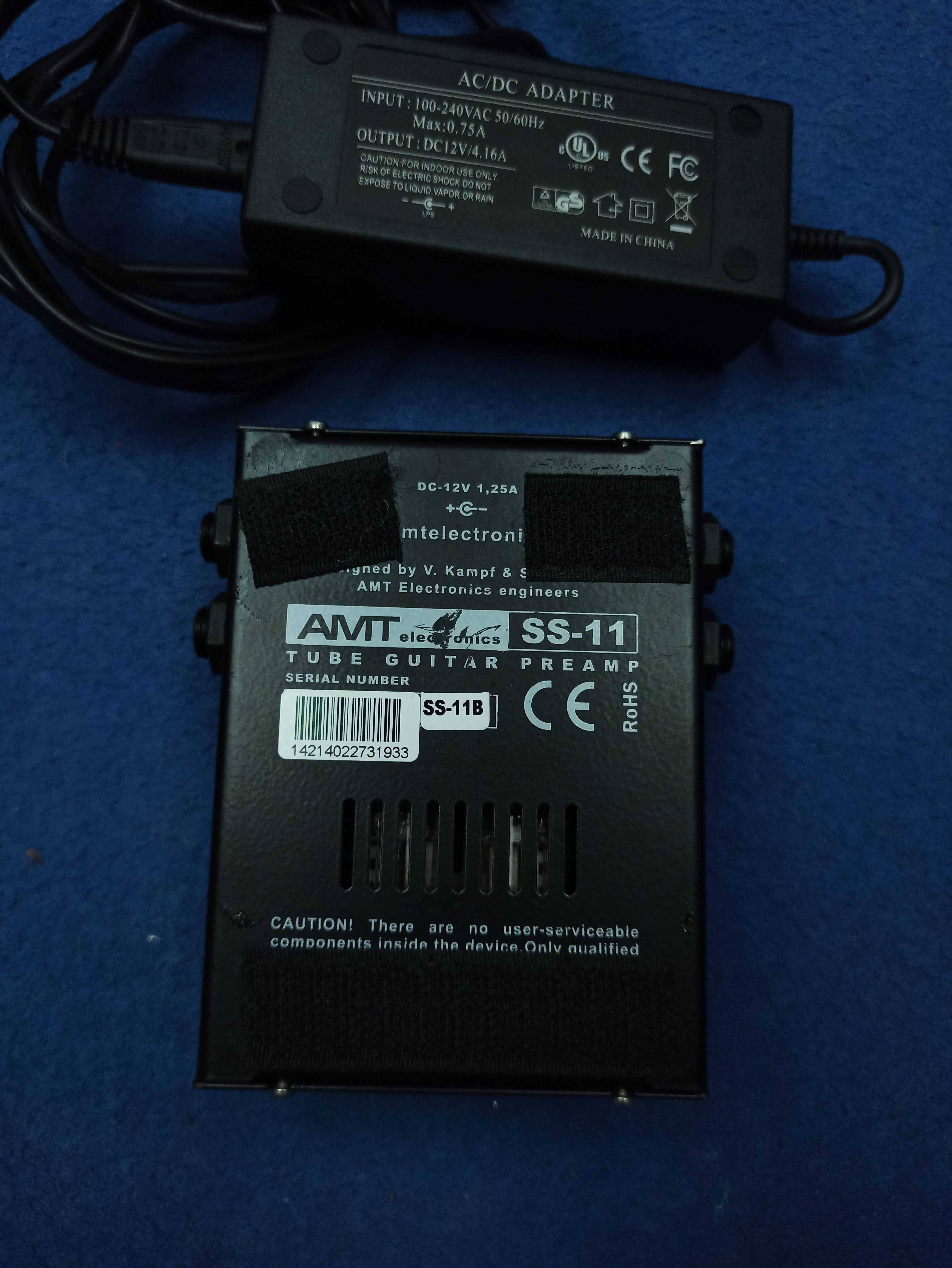 AMT SS11 pre amplificador de guitarra a válvulas